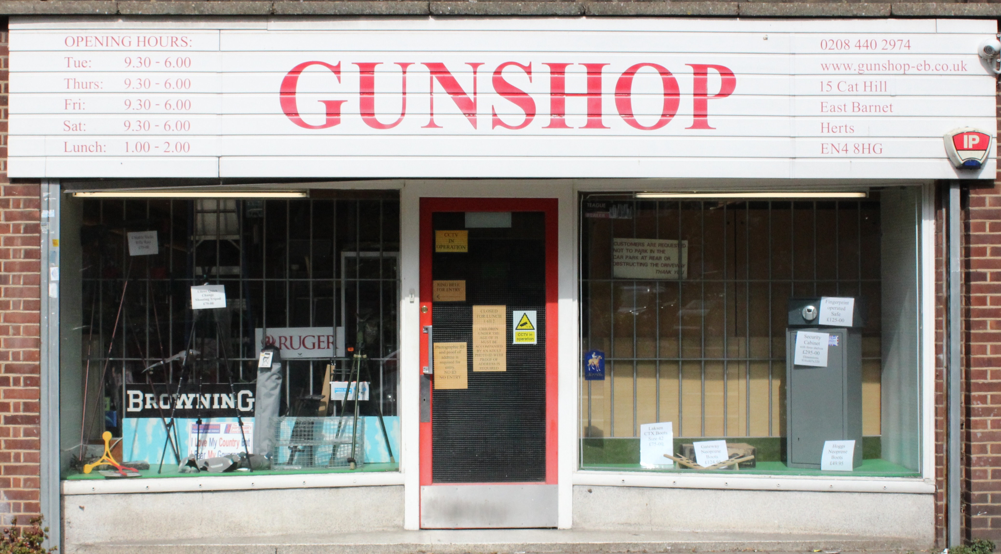 Gunshop, East Barnet, Hertfordshire