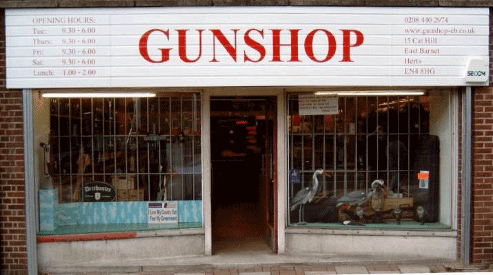 Gunshop based in East Barnet 